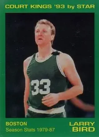 1992-93 Star Court Kings #10 Larry Bird