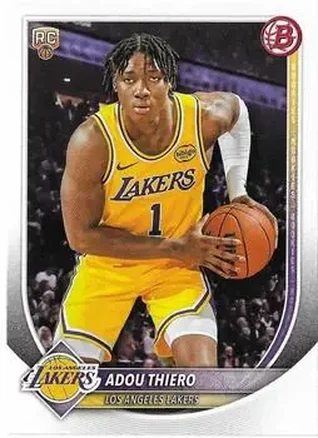 2025-26 Bowman #36 - Adou Thiero - Los Angeles Lakers