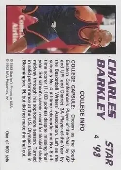 Back of Charles Barkley