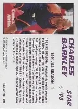 Back of Charles Barkley