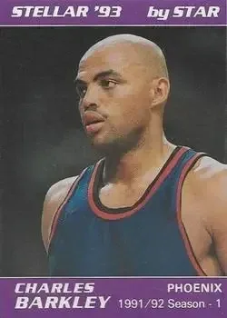 1992-93 Star Stellar #5 Charles Barkley