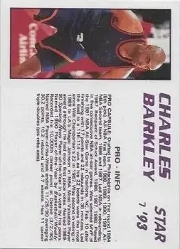 Back of Charles Barkley