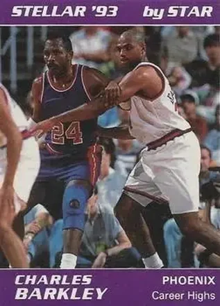 1992-93 Star Stellar #8 Charles Barkley