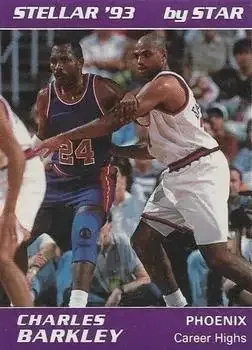 1992-93 Star Stellar #8 Charles Barkley
