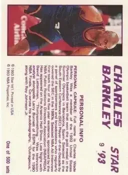 Back of Charles Barkley