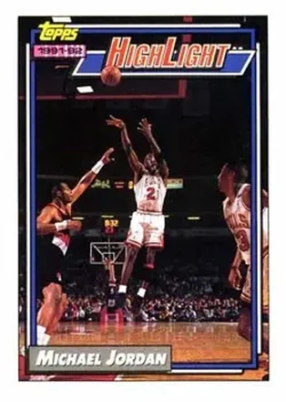 1992-93 Topps #3 Michael Jordan