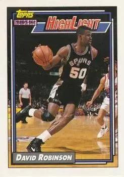 1992-93 Topps #4 David Robinson
