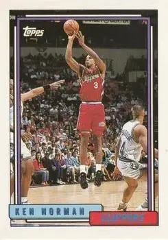1992-93 Topps #7 Ken Norman