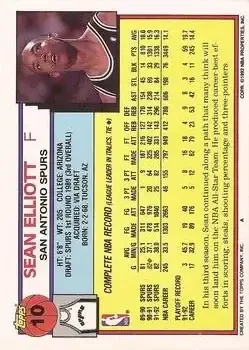 Back of Sean Elliott