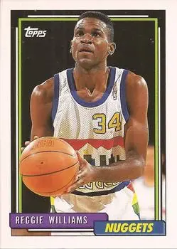 1992-93 Topps #13 Reggie WIlliams