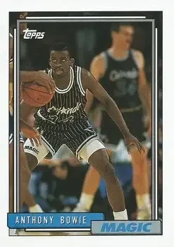 1992-93 Topps #15 Anthony Bowie