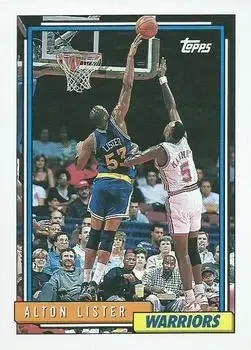 1992-93 Topps #16 Alton Lister