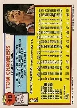 Back of Tom Chambers