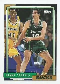 1992-93 Topps #26 - Danny Schayes - Milwaukee Bucks