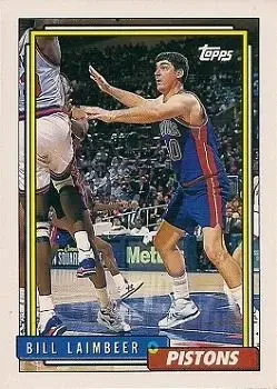 1992-93 Topps #29 Bill Laimbeer