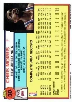 Back of Chris Morris