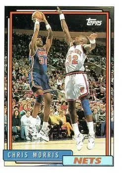 1992-93 Topps #30 Chris Morris