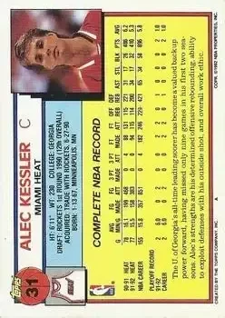 Back of Alec Kessler