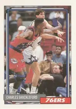 1992-93 Topps #34 Charles Shackleford