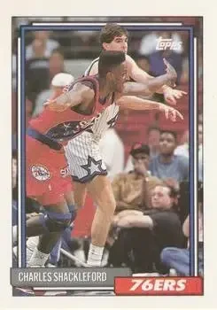 1992-93 Topps #34 Charles Shackleford