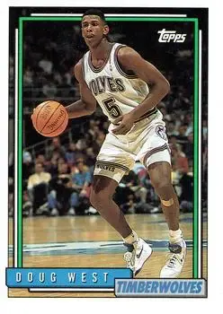 1992-93 Topps #37 Doug West