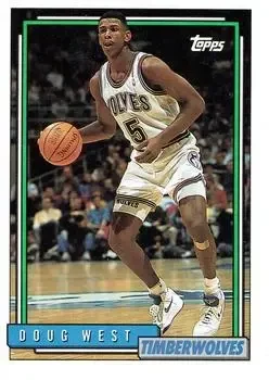 1992-93 Topps #37 Doug West