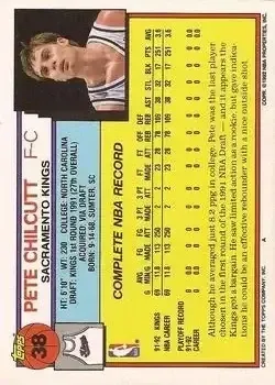 Back of Pete Chilcutt