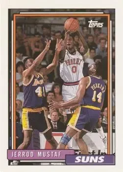 1992-93 Topps #43 Jerrod Mustaf