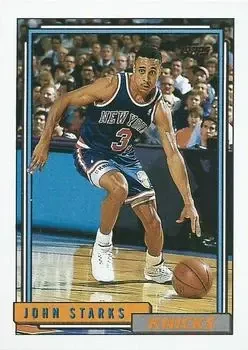 1992-93 Topps #44 John Starks