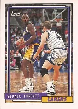 1992-93 Topps #45 Sedale Threatt