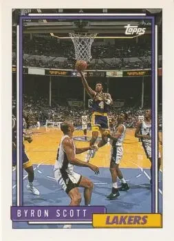 1992-93 Topps #47 Byron Scott