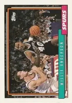1992-93 Topps #48 Willie Anderson