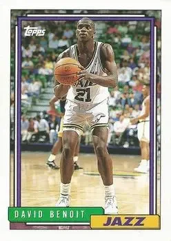 1992-93 Topps #49 David Benoit