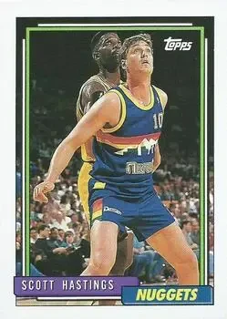 1992-93 Topps #50 Scott Hastings
