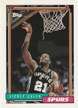 1992-93 Topps #52 Sidney Green