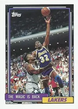 1992-93 Topps #54 Magic Johnson