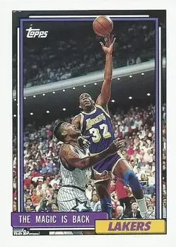 1992-93 Topps #54 Magic Johnson