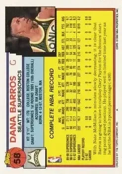Back of Dana Barros