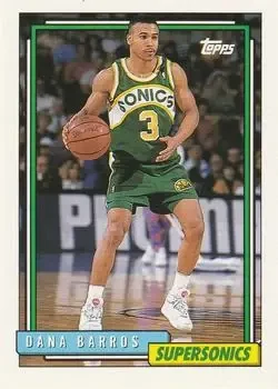 1992-93 Topps #58 Dana Barros