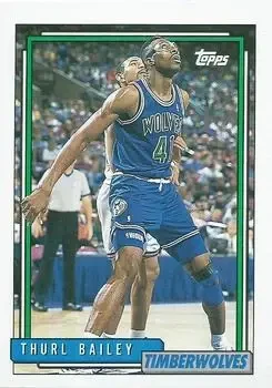 1992-93 Topps #59 Thurl Bailey
