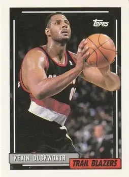 1992-93 Topps #60 Kevin Duckworth