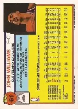 Back of John Williams