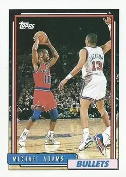 1992-93 Topps #67 Michael Adams