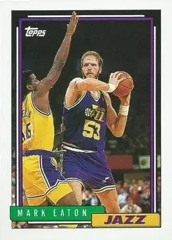 Front of Mark Eaton