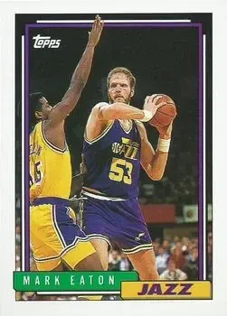 1992-93 Topps #71 Mark Eaton