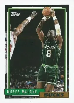 1992-93 Topps #74 Moses Malone