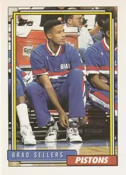 1992-93 Topps #82 Brad Sellers
