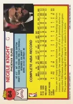 Back of Negele Knight