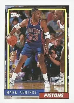 1992-93 Topps #86 Mark Aguirre