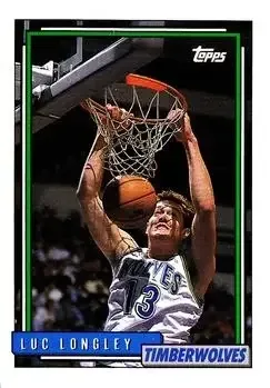 Front of Luc Longley